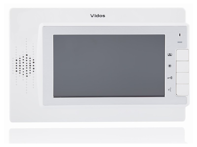 Wideodomofon z białym monitorem i skrzynką na listy z kamerą S551-SKM / M320W VIDOS